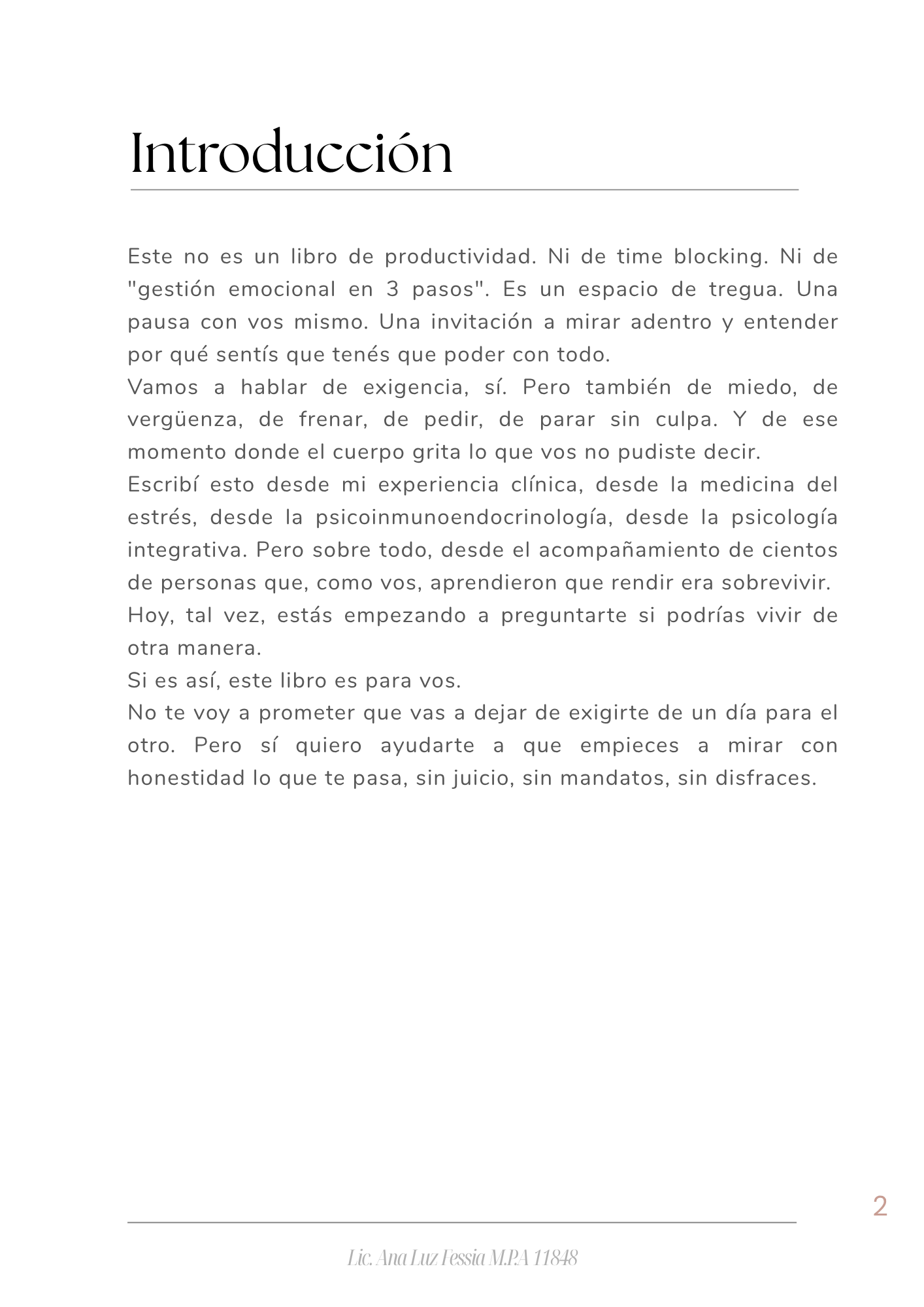 ''La trampa de poder con todo'', Cómo soltar la exigencia sin desmoronarte.